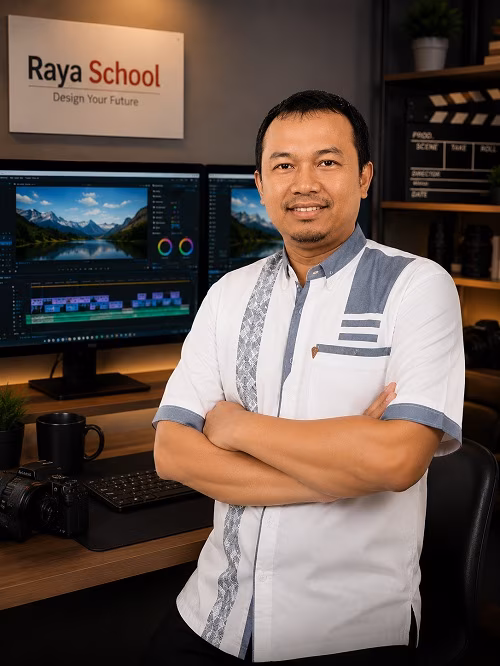 Educator dan Trainer Berpengalaman Kursus Video Editing Raya School