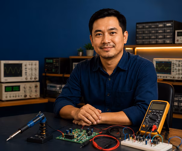 Wahyu Dian Purnomo Instruktur Kursus Elektronika Raya School